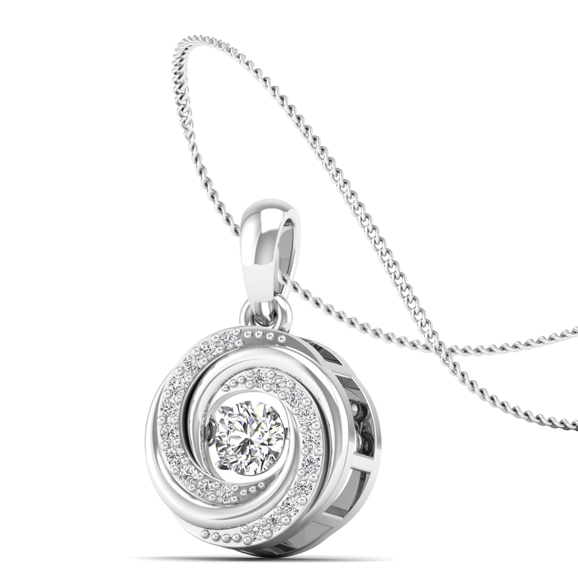 14K White Gold - Solitaire