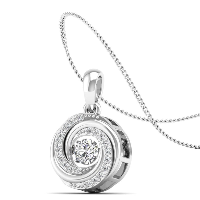 14K White Gold - Solitaire