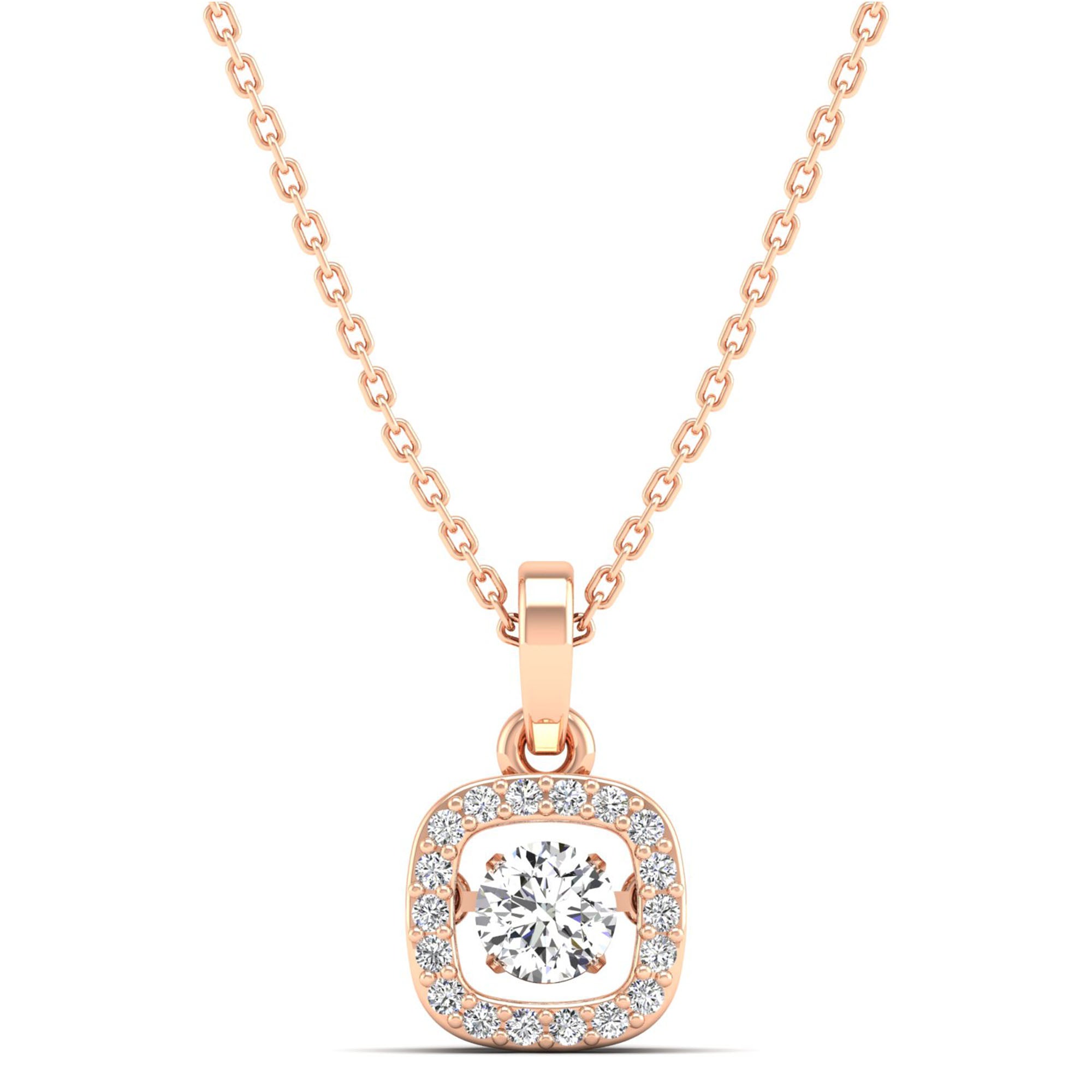 14K Rose Gold - Solitaire