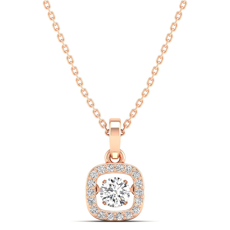 14K Rose Gold - Solitaire