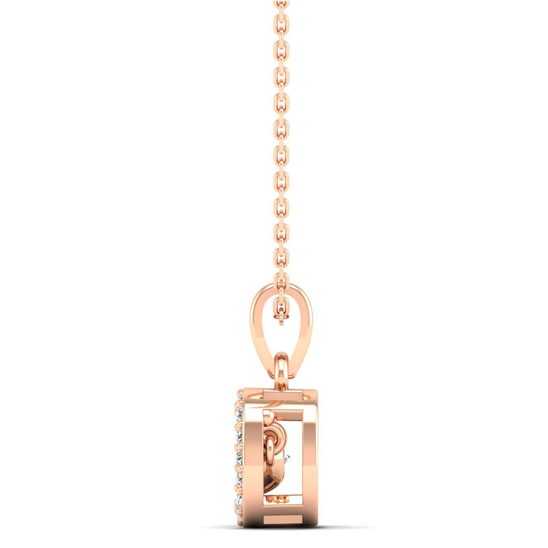 14K Rose Gold - Solitaire