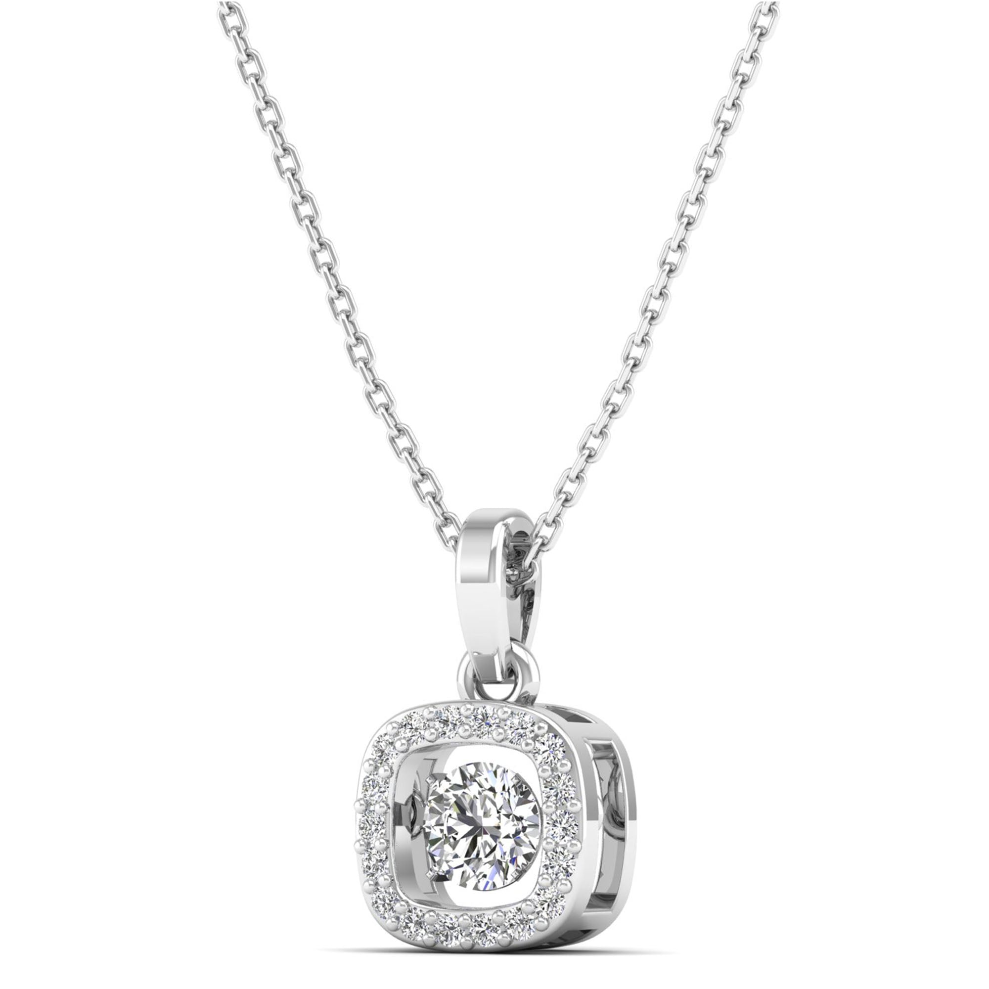 14K White Gold - Solitaire