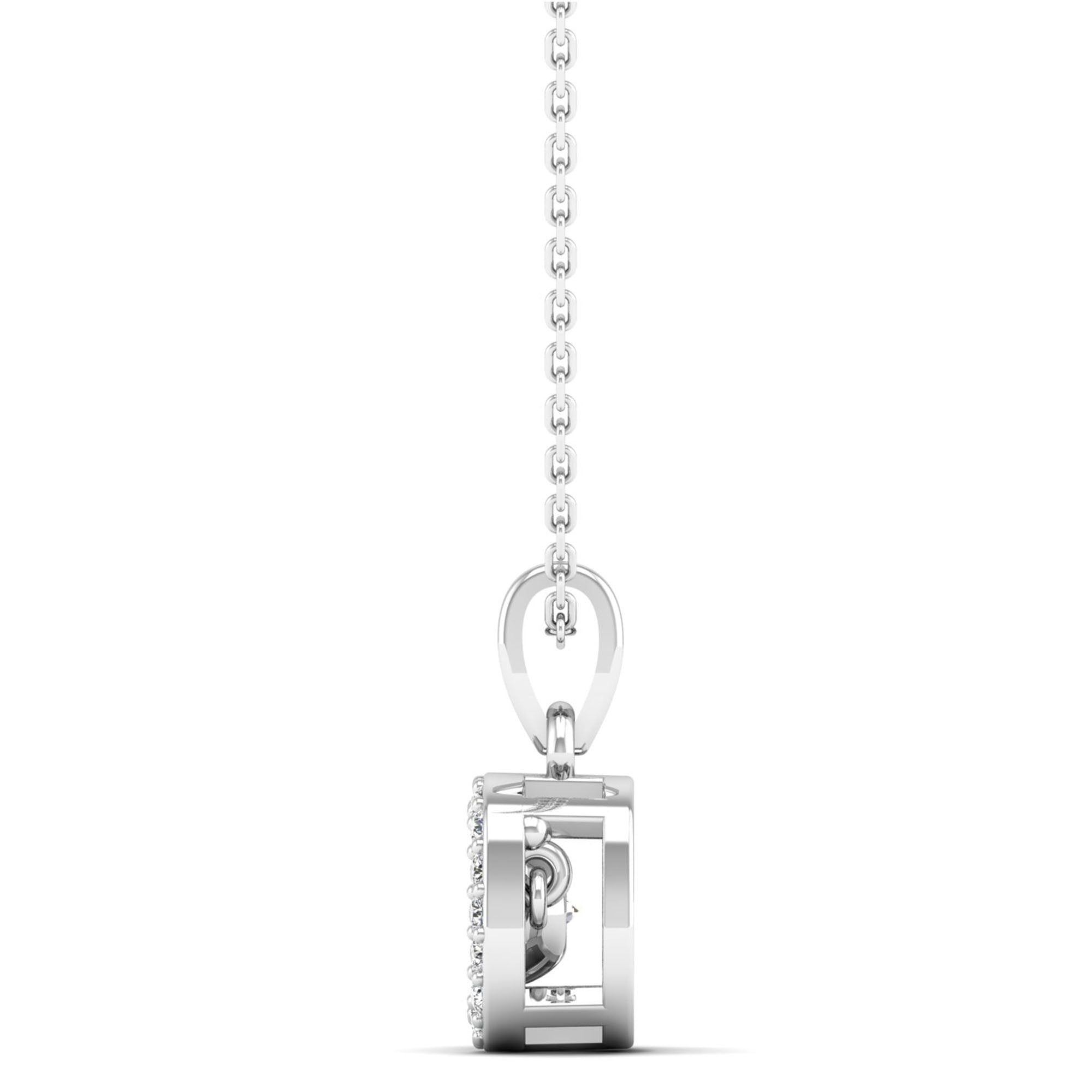 14K White Gold - Solitaire