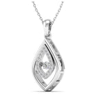 Nested Marquise Dancing Diamond Pendant - Milano