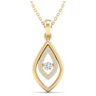 Nested Marquise Dancing Diamond Pendant - Milano