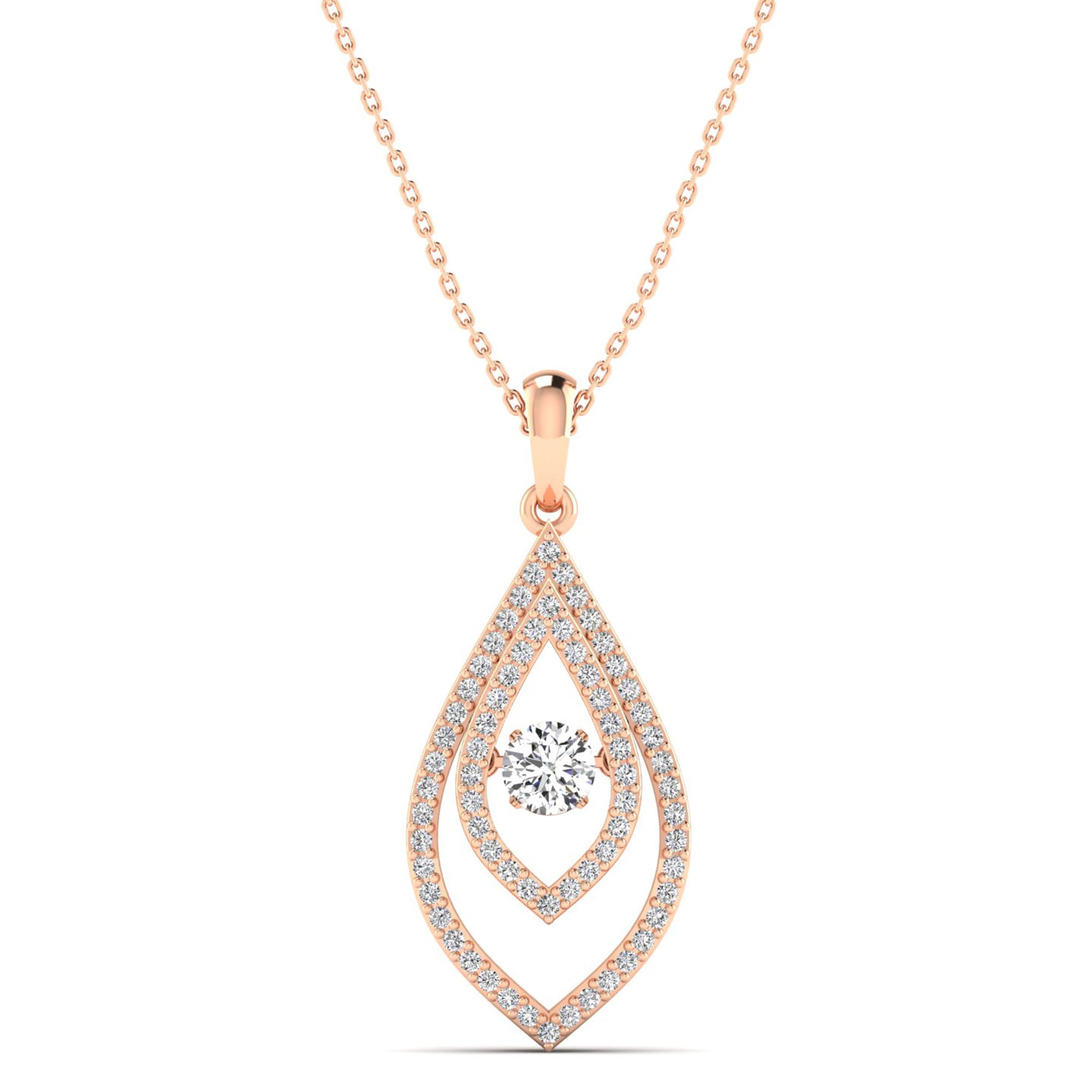 14K Rose Gold - Solitaire