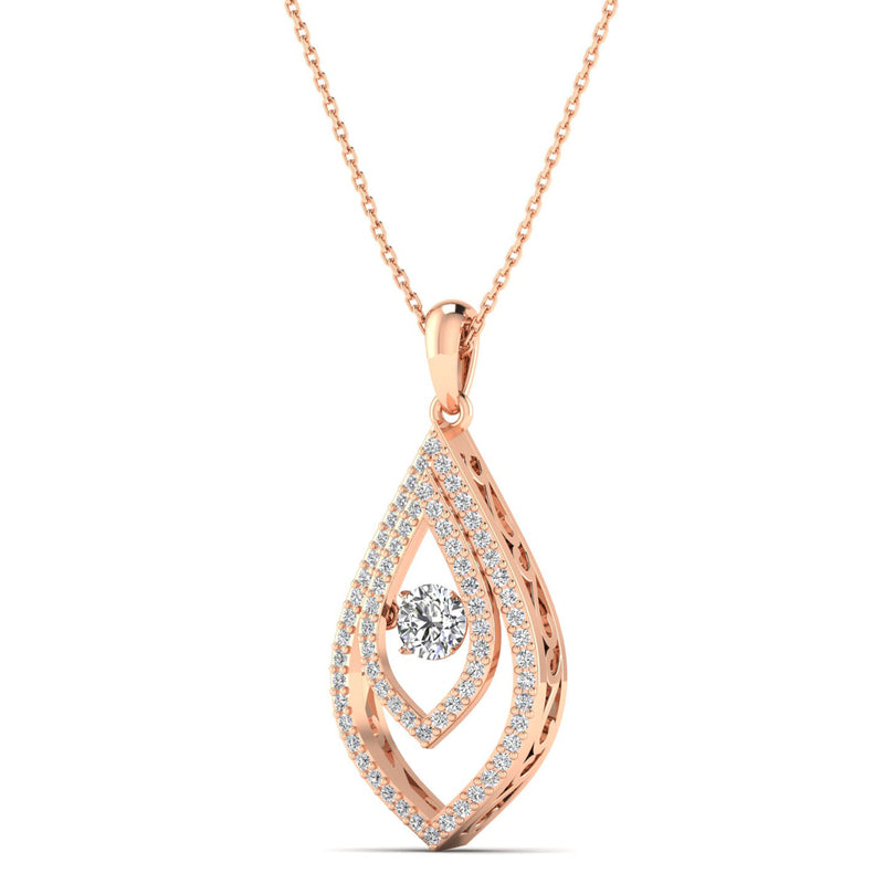 14K Rose Gold - Solitaire