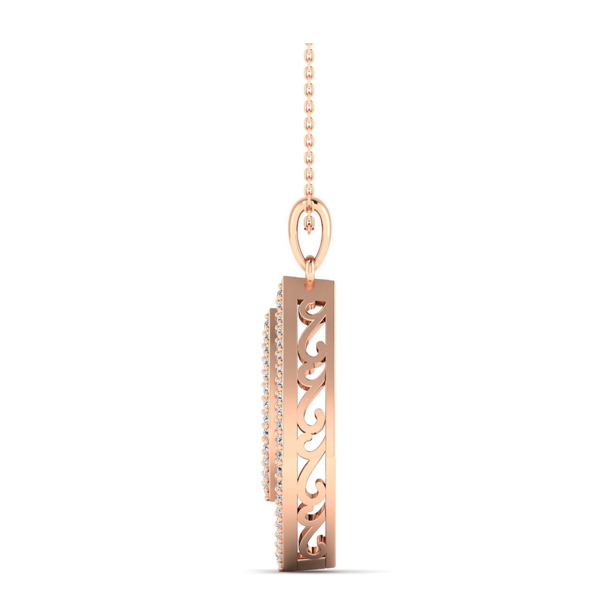 14K Rose Gold - Solitaire
