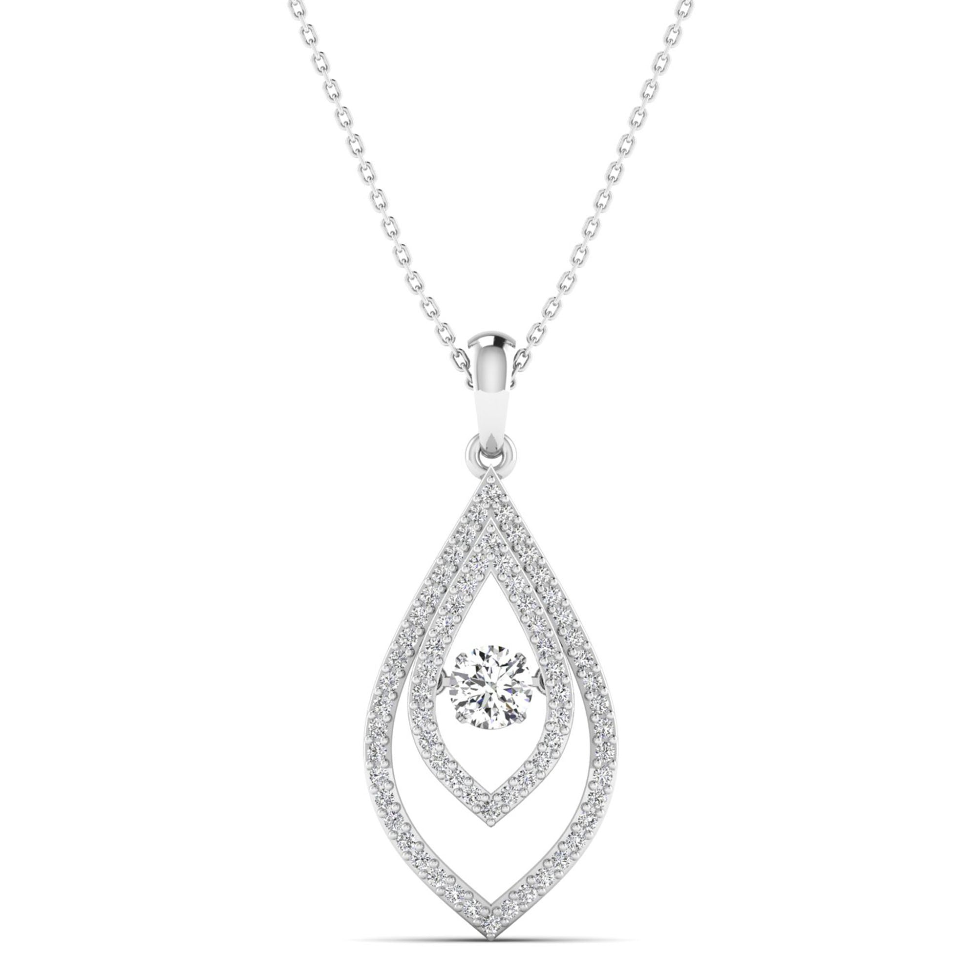 14K White Gold - Solitaire