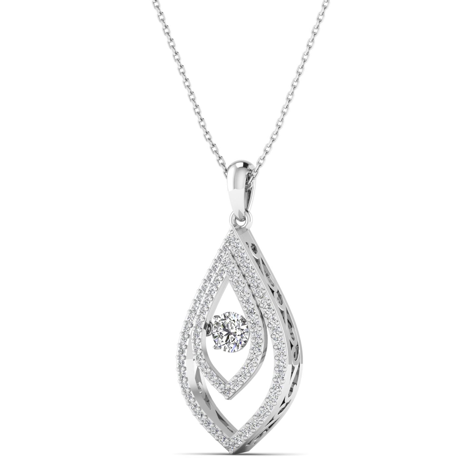 14K White Gold - Solitaire
