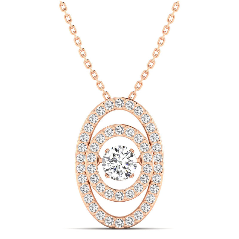 14K Rose Gold - Solitaire