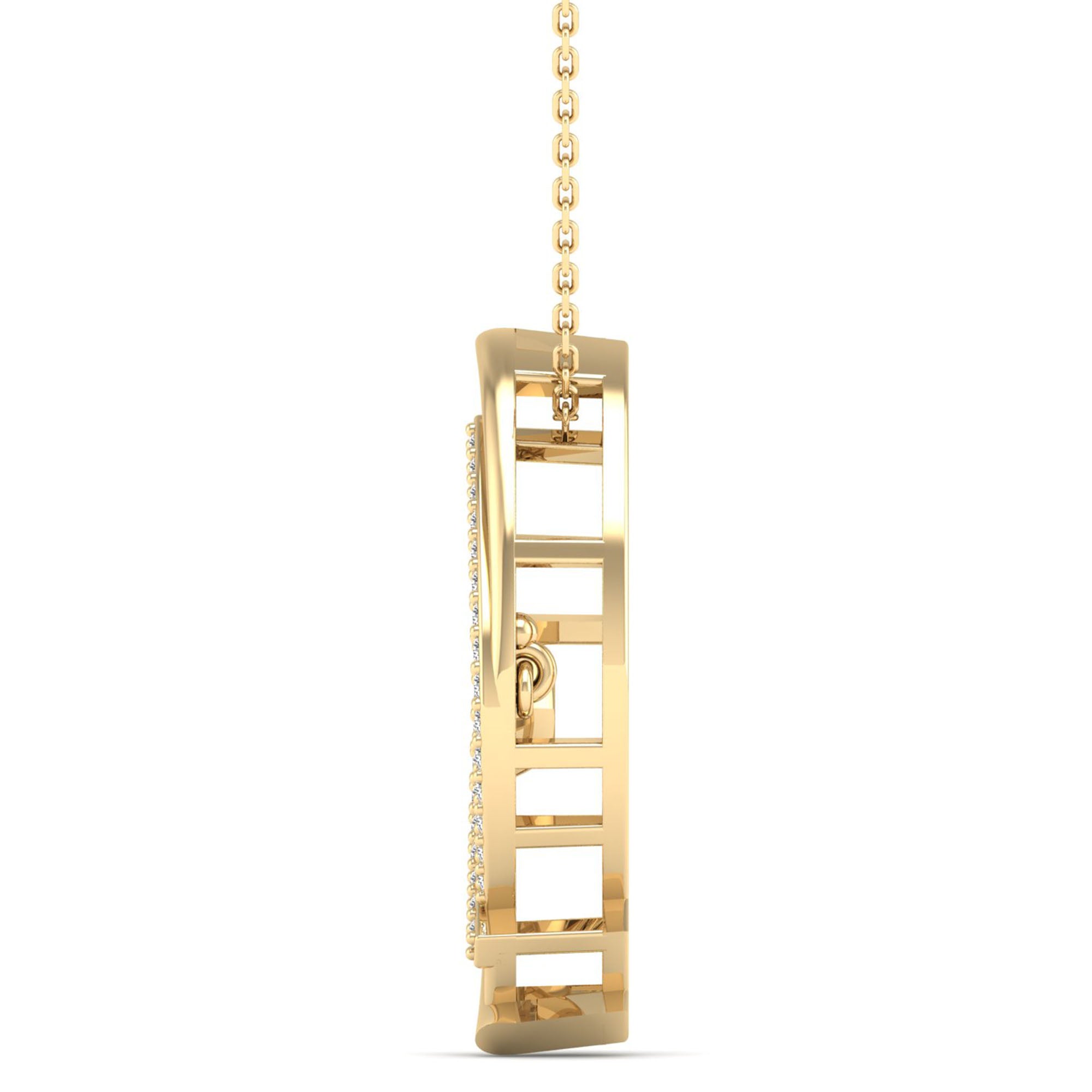 Evil Eye Miracle Dancing Diamond Pendant - Milano