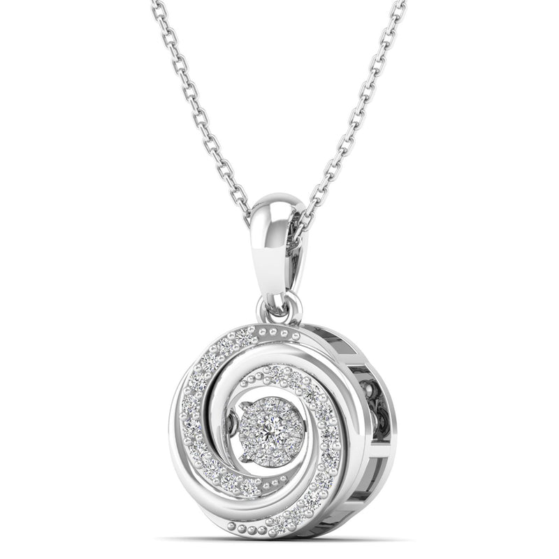 14K White Gold - Cluster