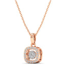 14K Rose Gold - Cluster