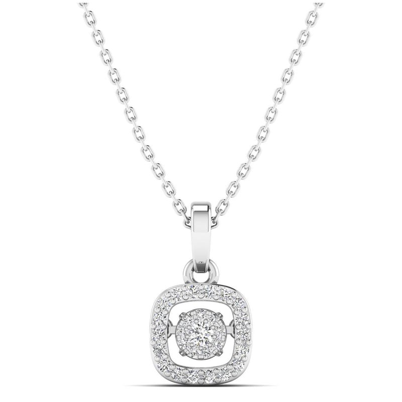 14K White Gold - Cluster