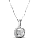 14K White Gold - Cluster