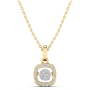14K Yellow Gold - Cluster