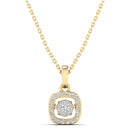 14K Yellow Gold - Cluster