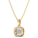 14K Yellow Gold - Cluster
