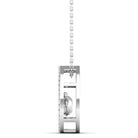 Pear Shaped Cluster Dancing Diamond Pendant - Milano