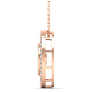 14K Rose Gold - Cluster