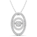 14K White Gold - Cluster