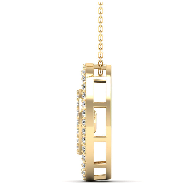 14K Yellow Gold - Cluster