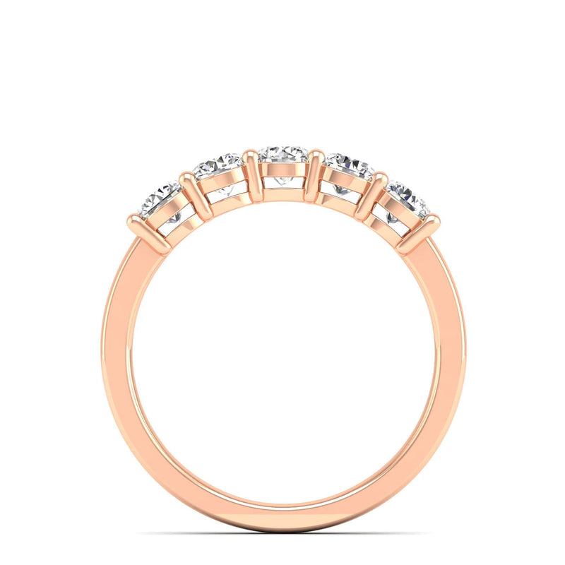 14K Rose Gold - 1.00