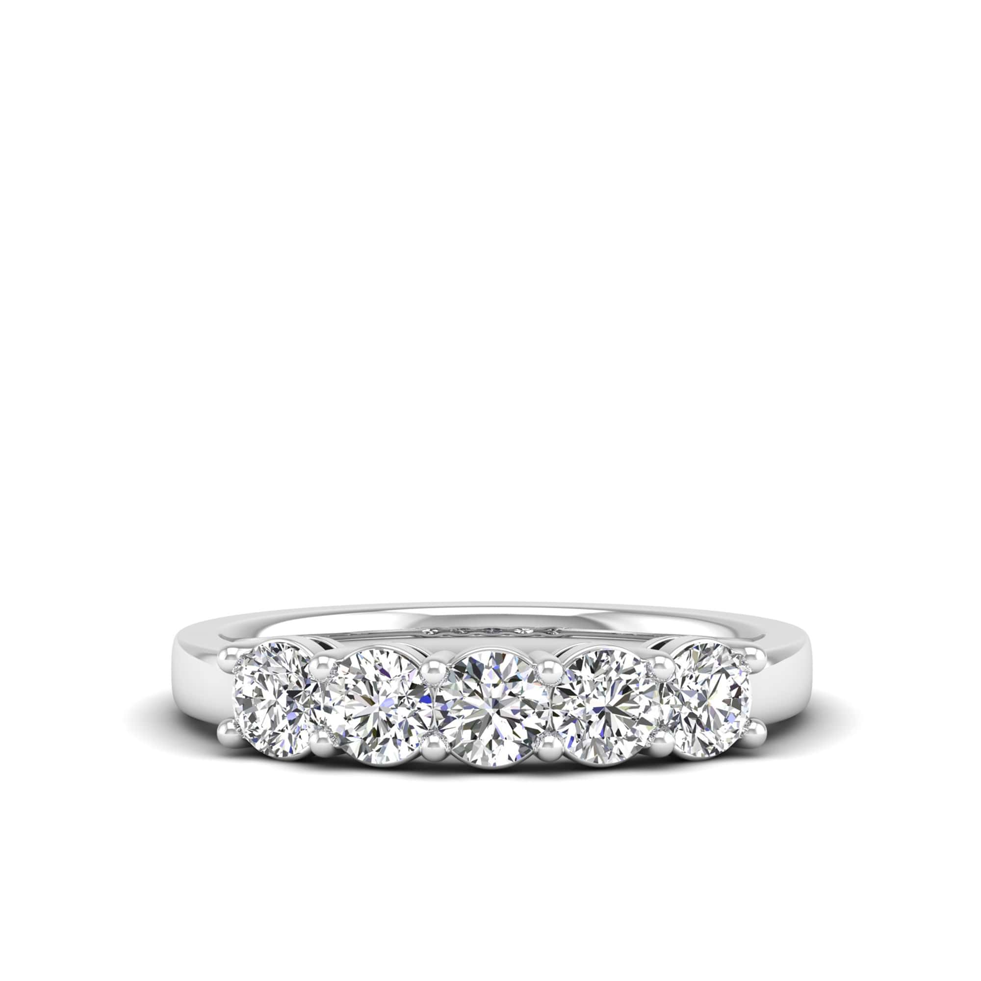 14K White Gold - 1.00