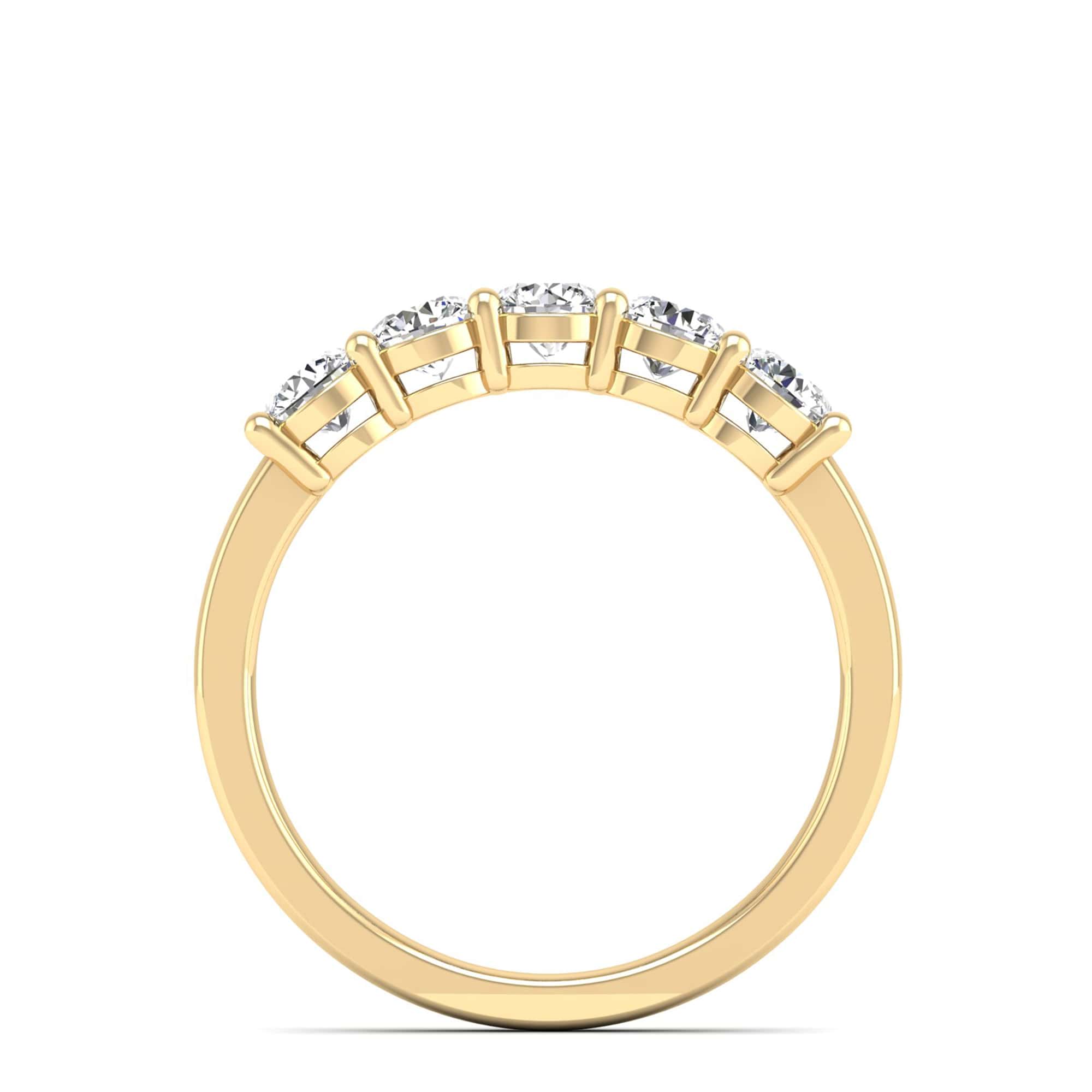 14K Yellow Gold - 1.00