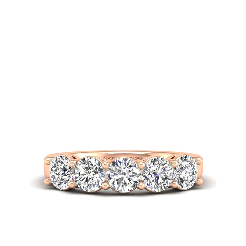 14K Rose Gold - 2.00
