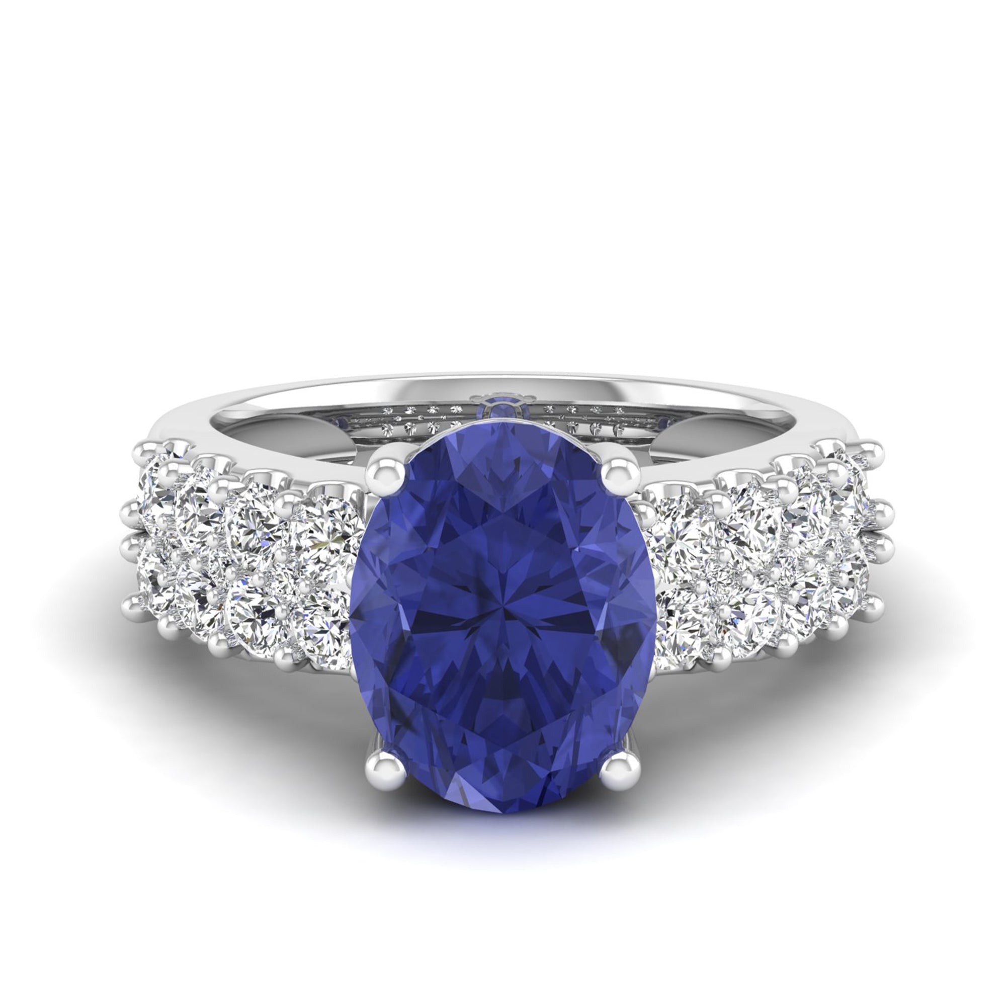 14K White Gold