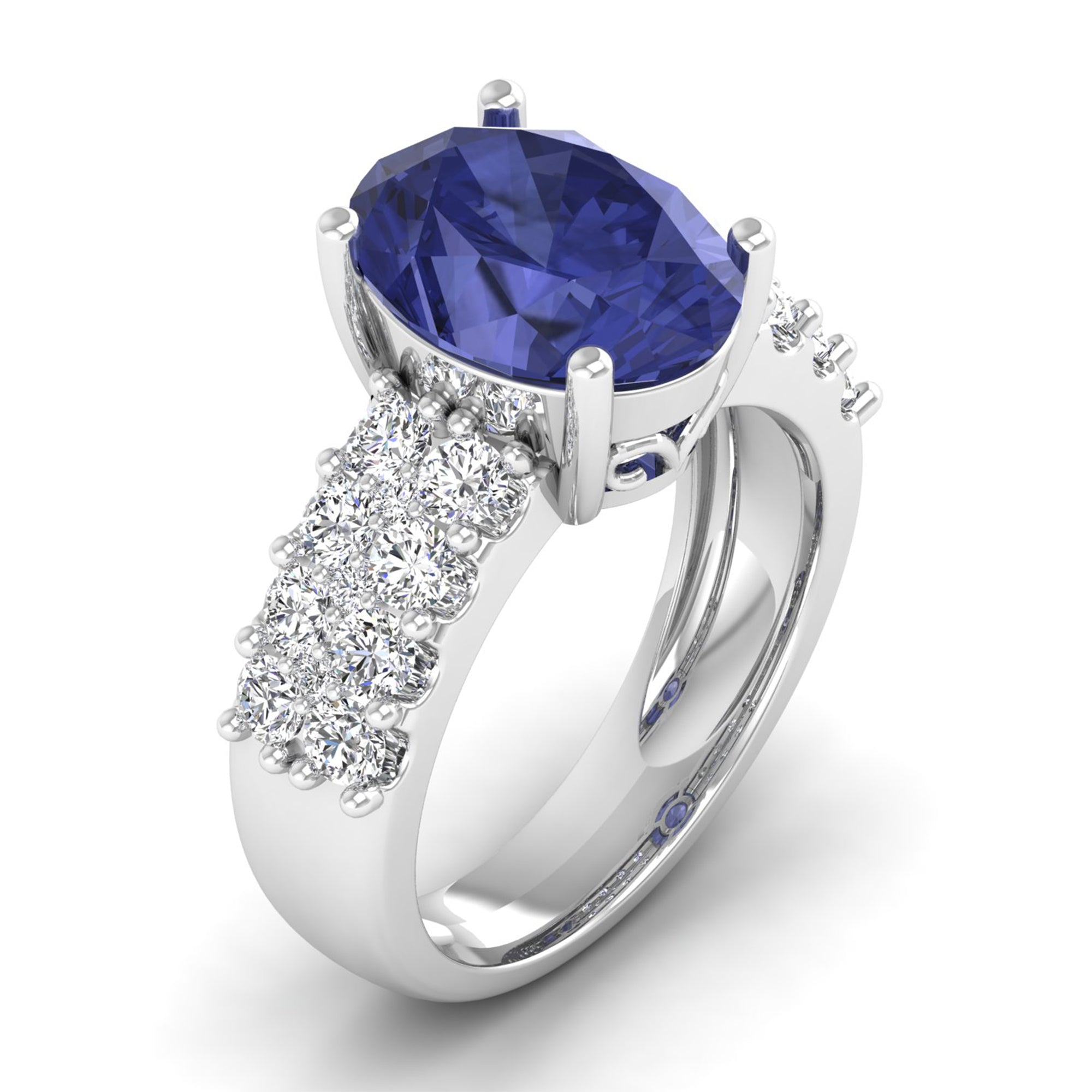 14K White Gold