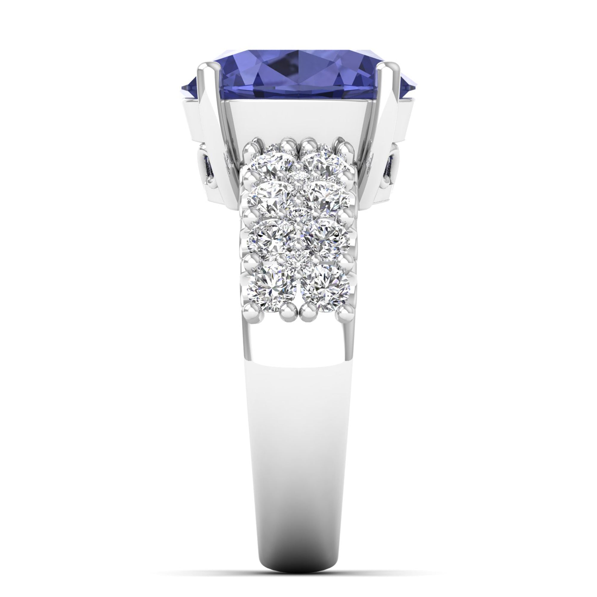 14K White Gold