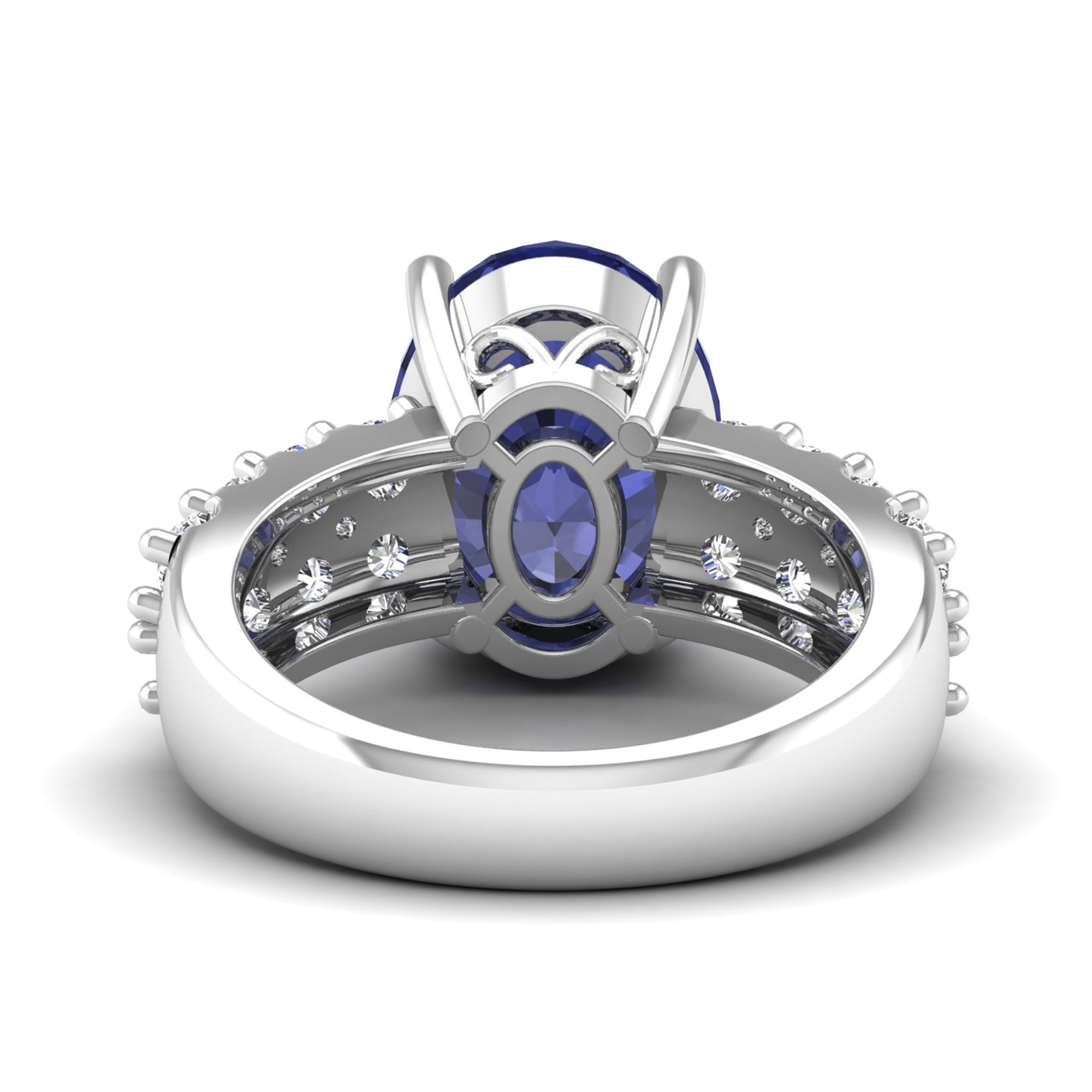 14K White Gold