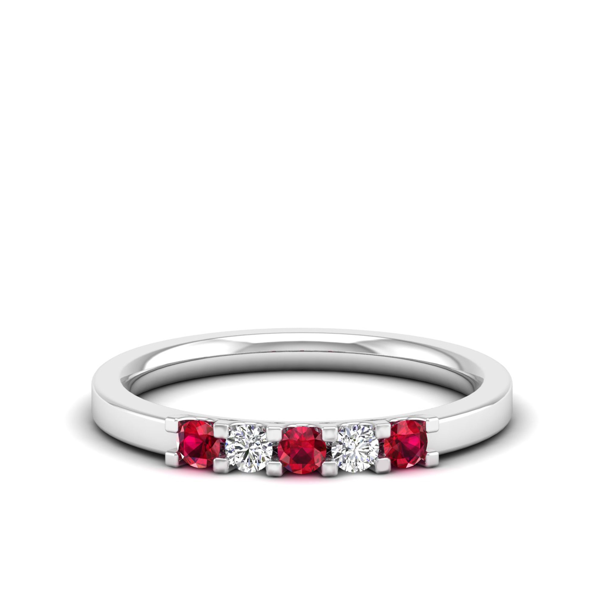 14K White Gold