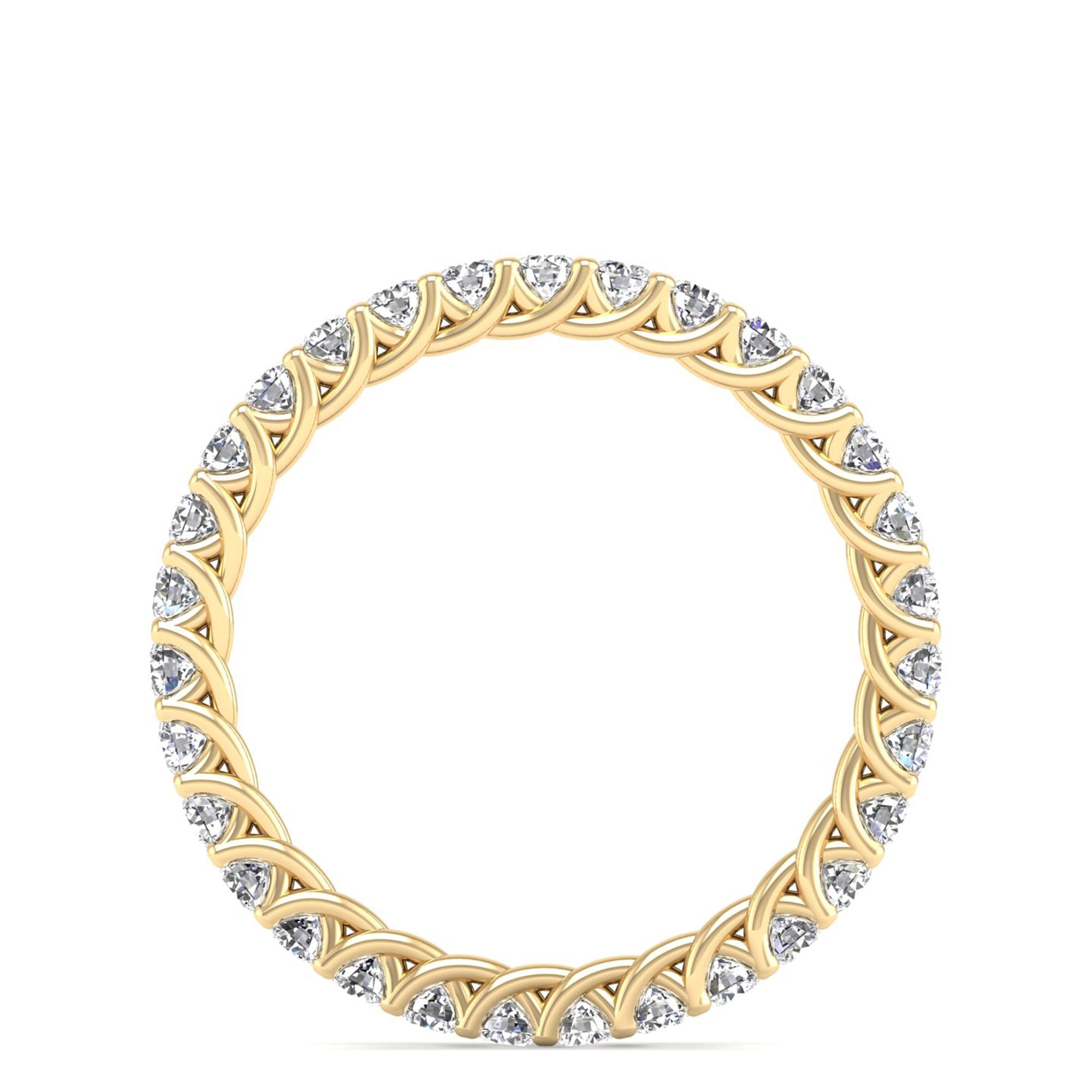 14K Yellow Gold - 1.00