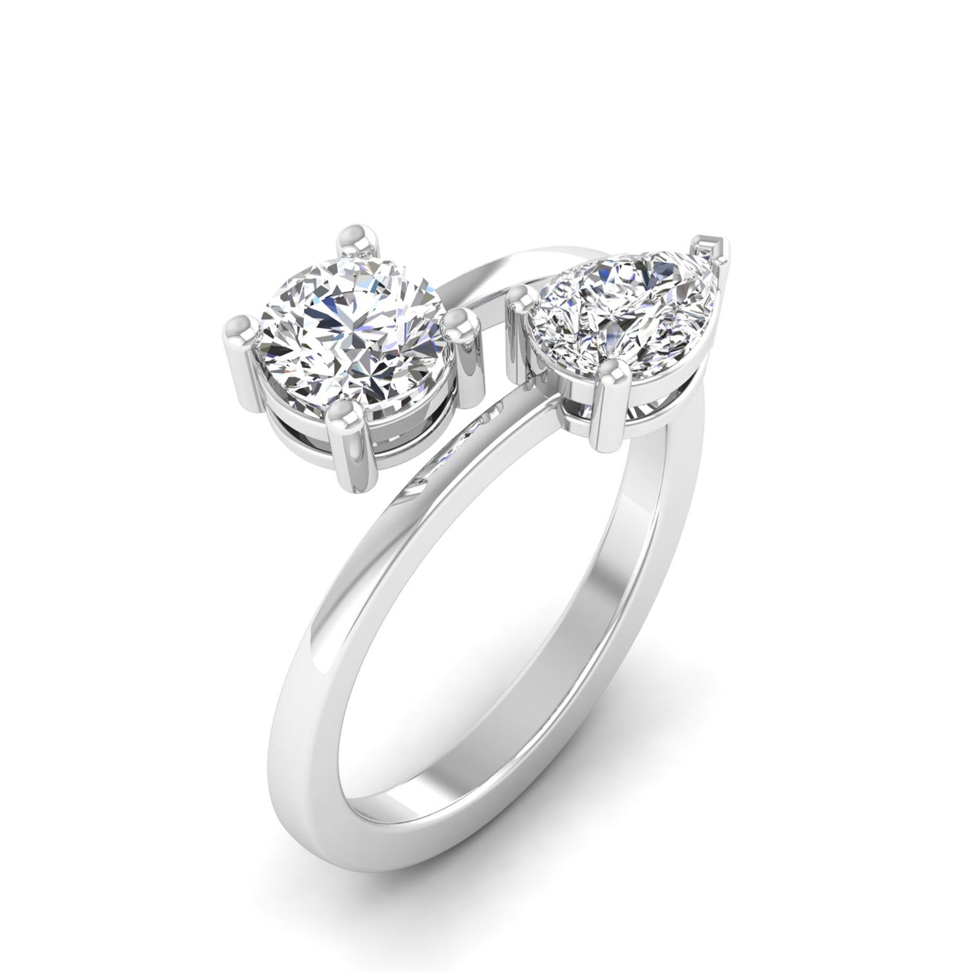 14K White Gold