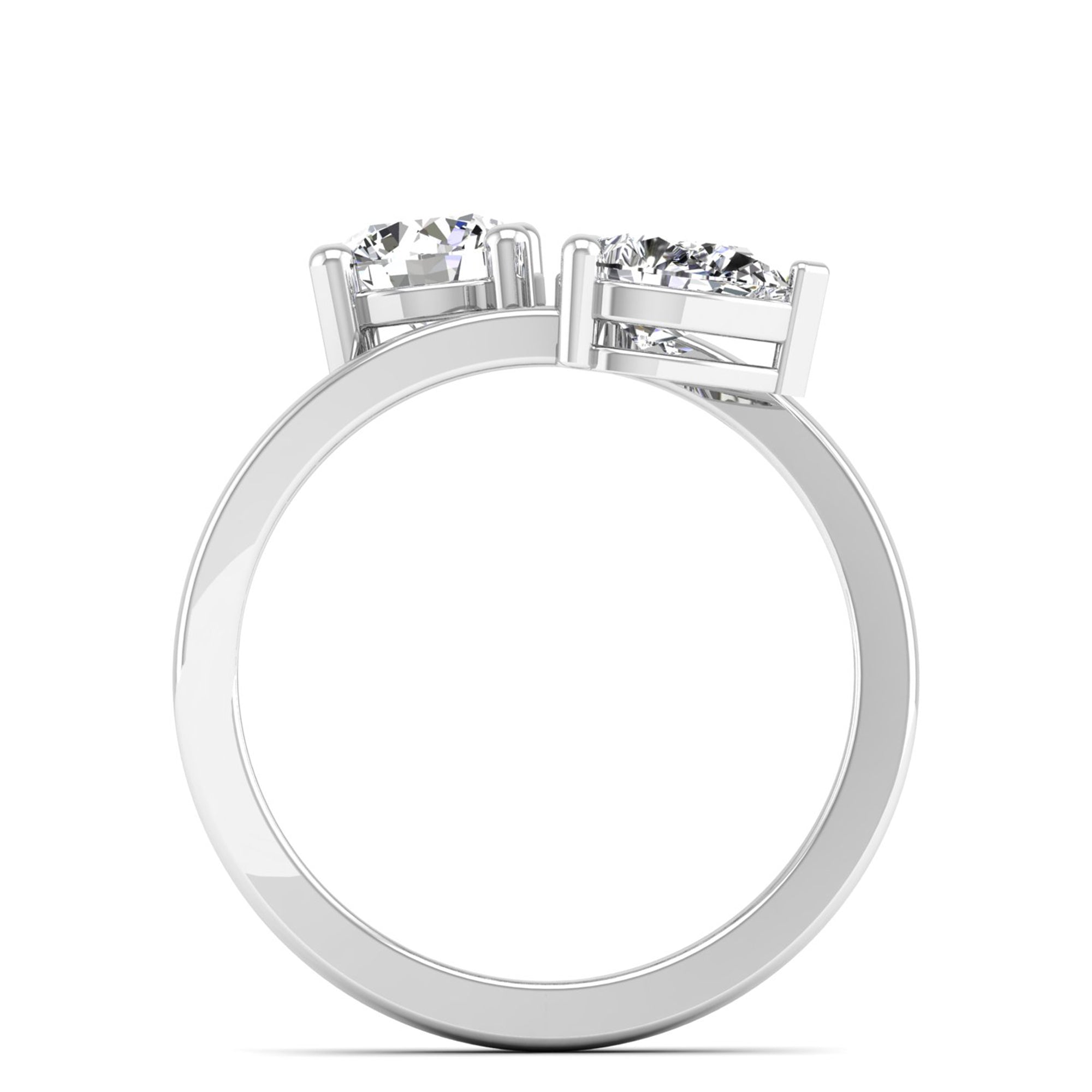 14K White Gold