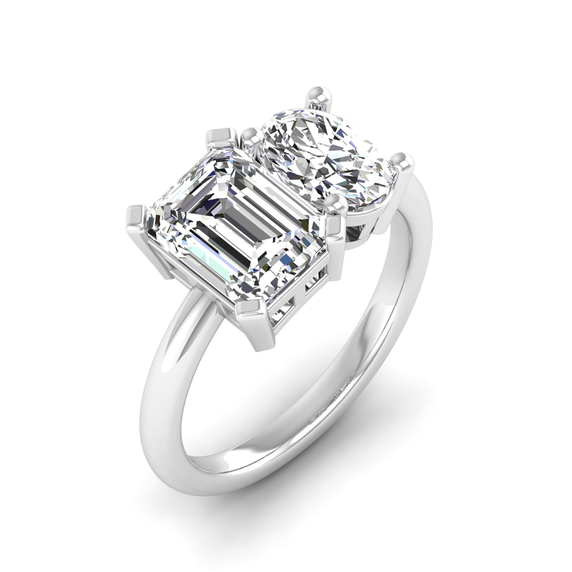 14K White Gold