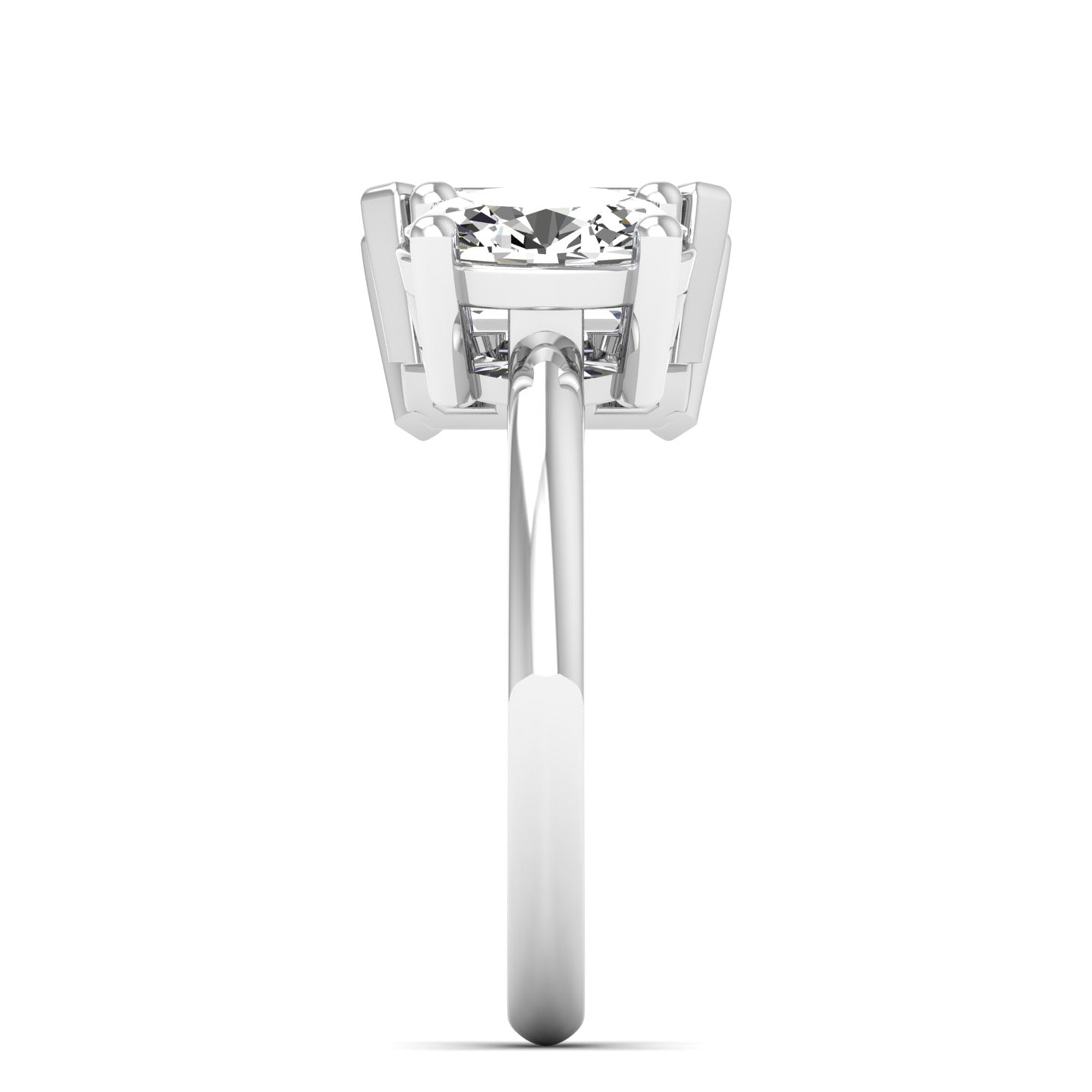 14K White Gold