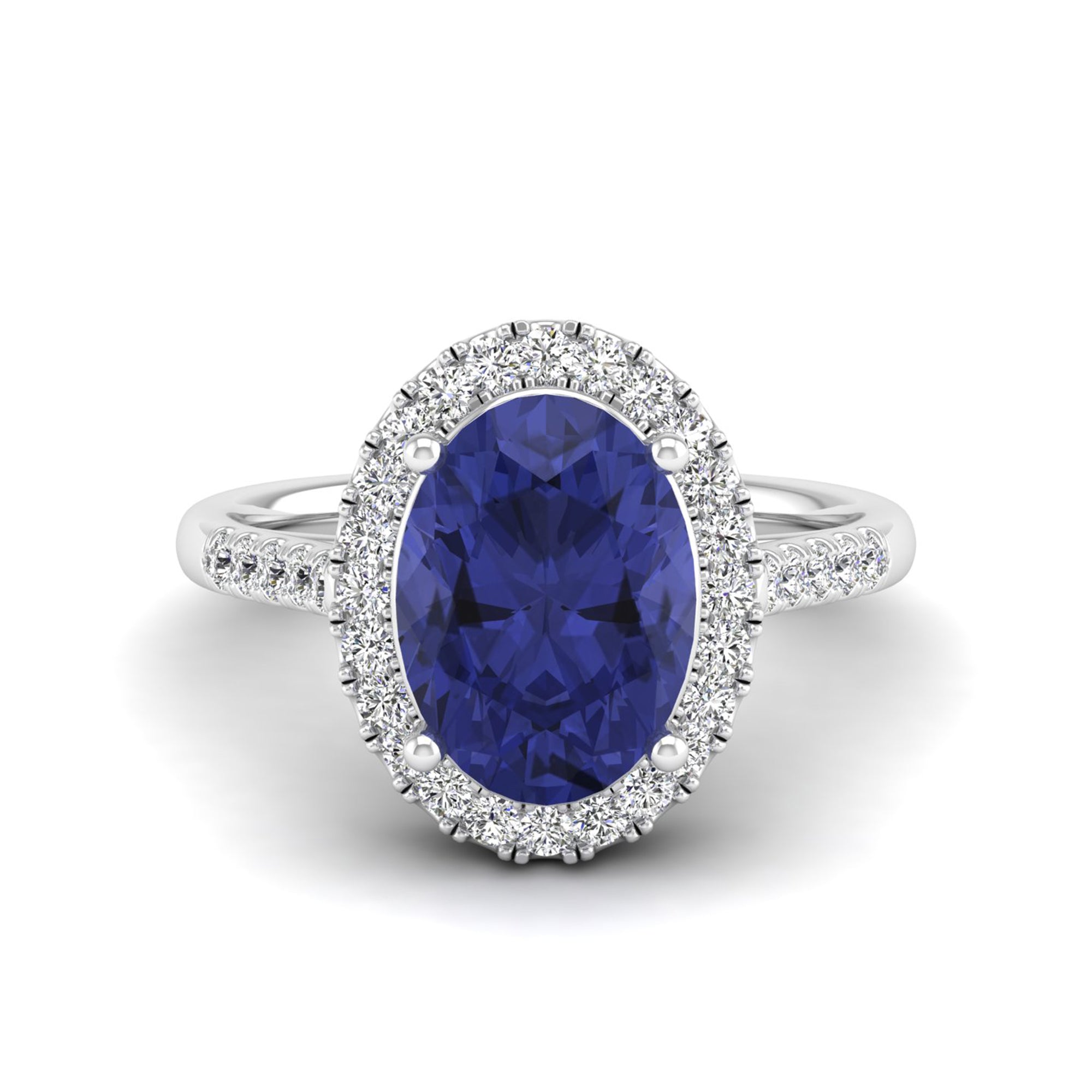 14K White Gold