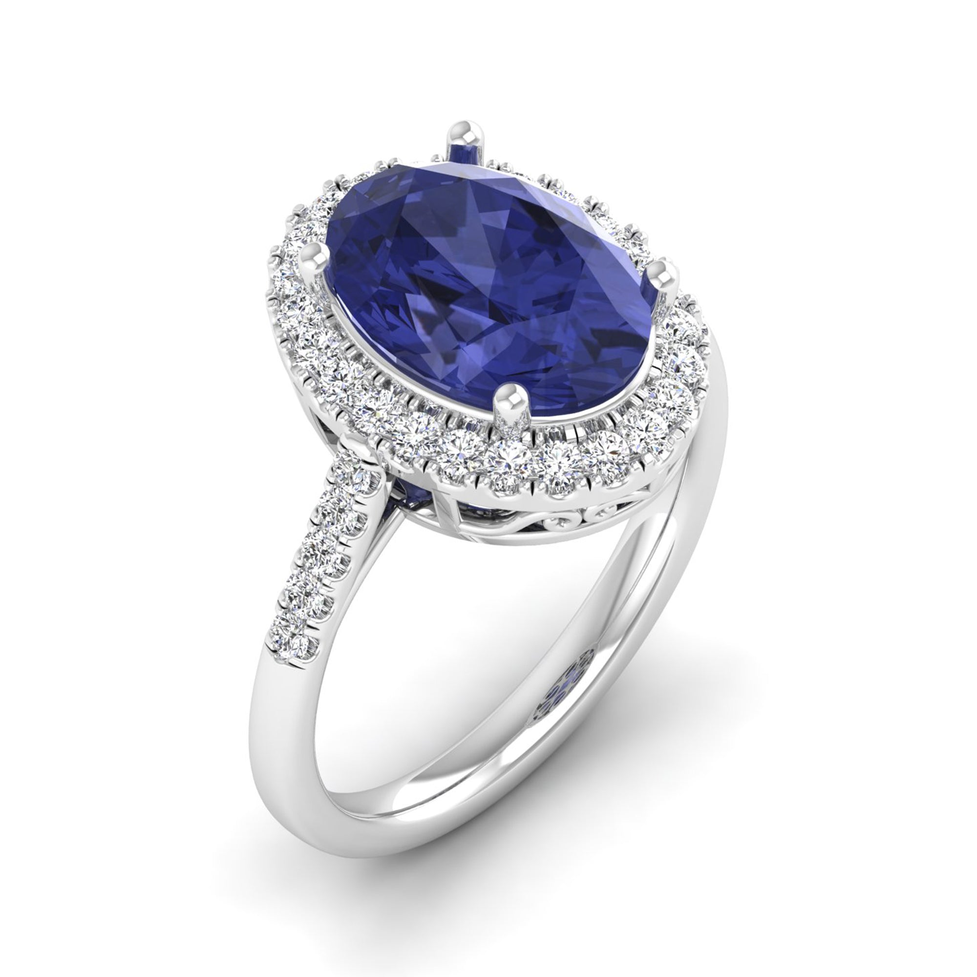 14K White Gold