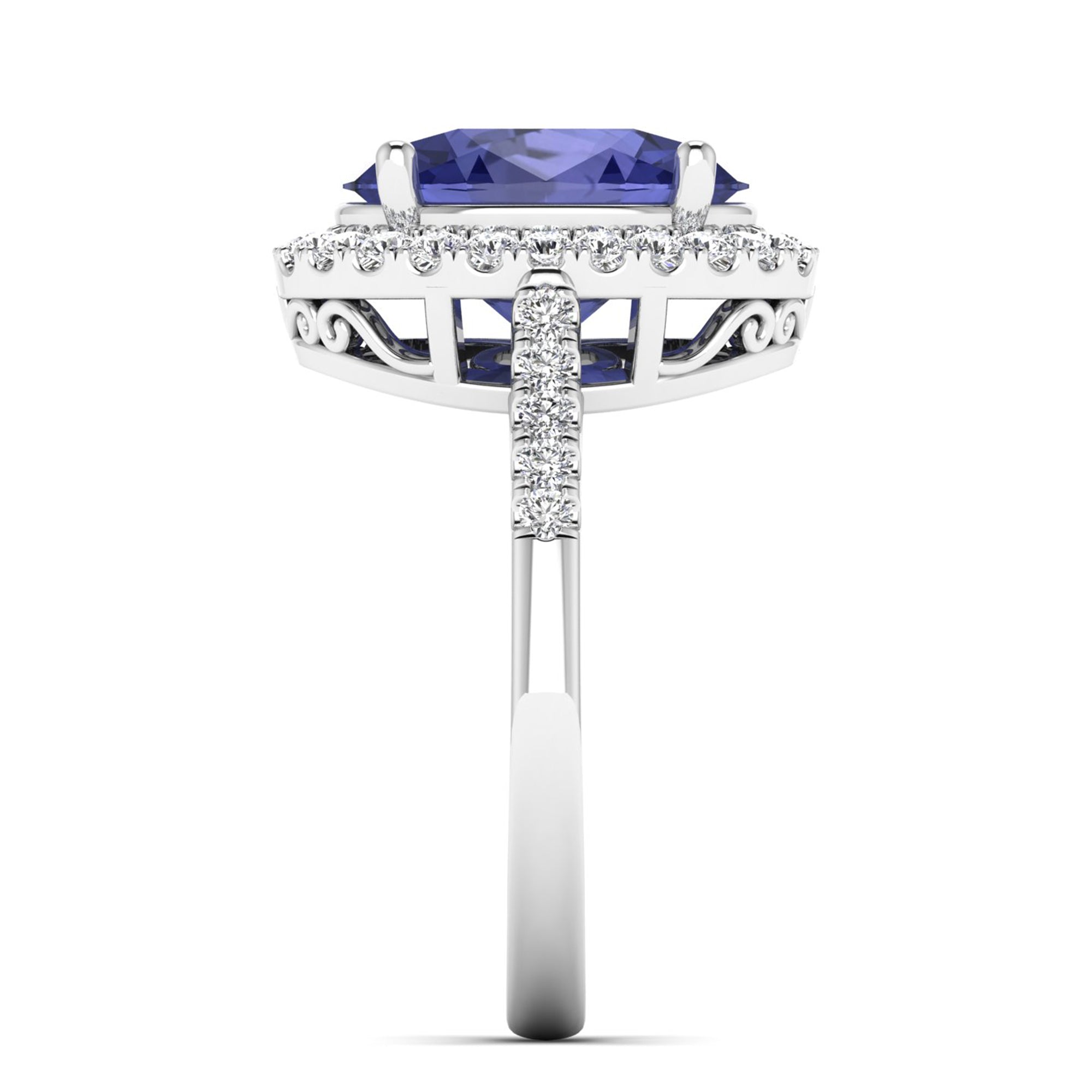 14K White Gold