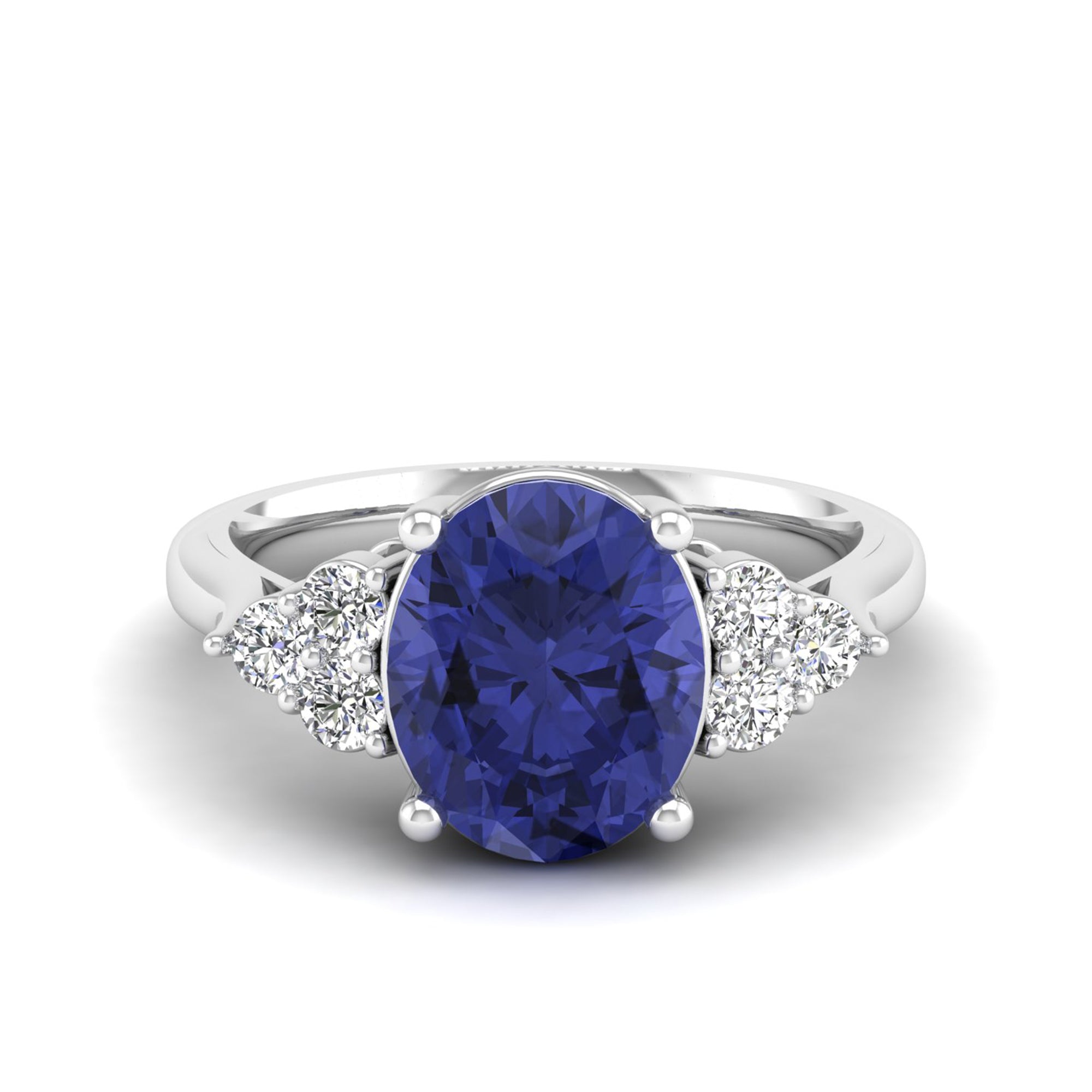 14K White Gold