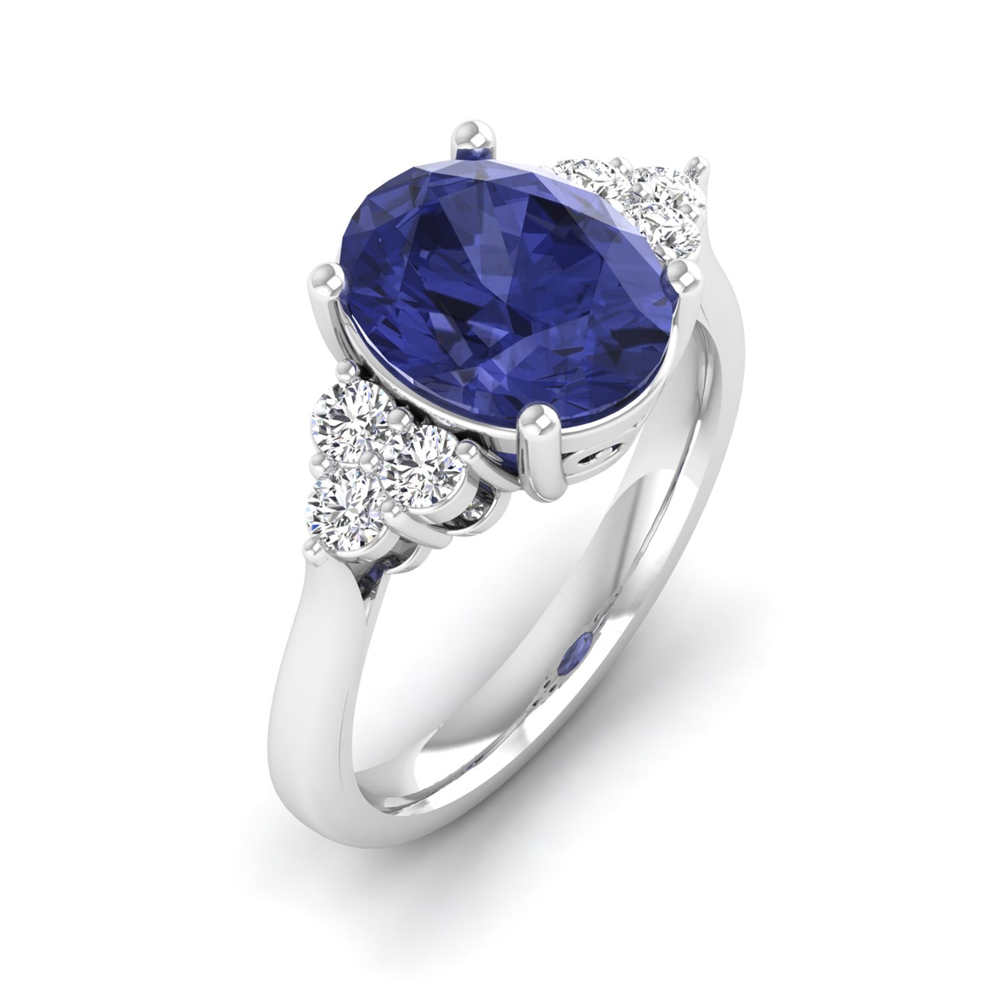 14K White Gold