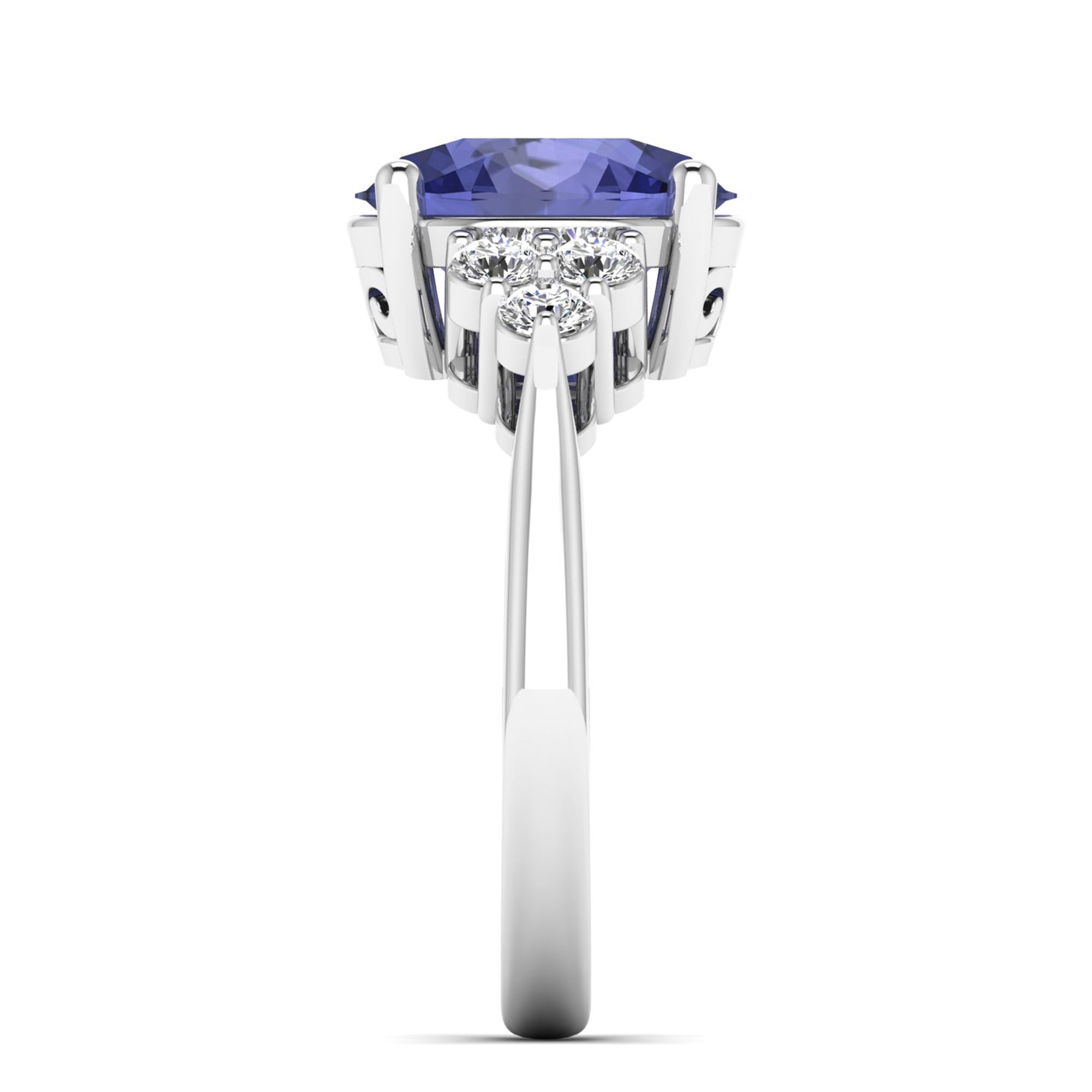 14K White Gold
