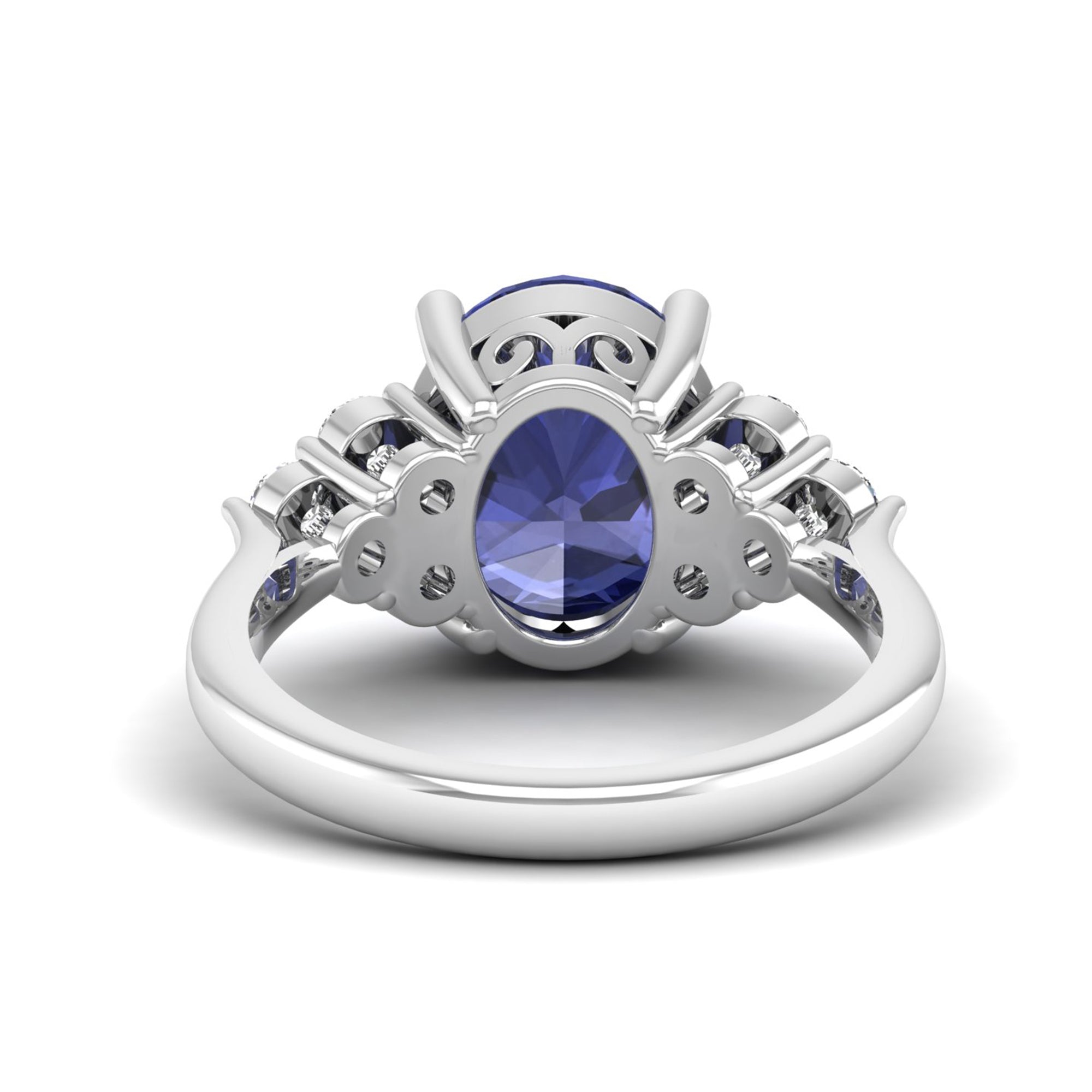 14K White Gold