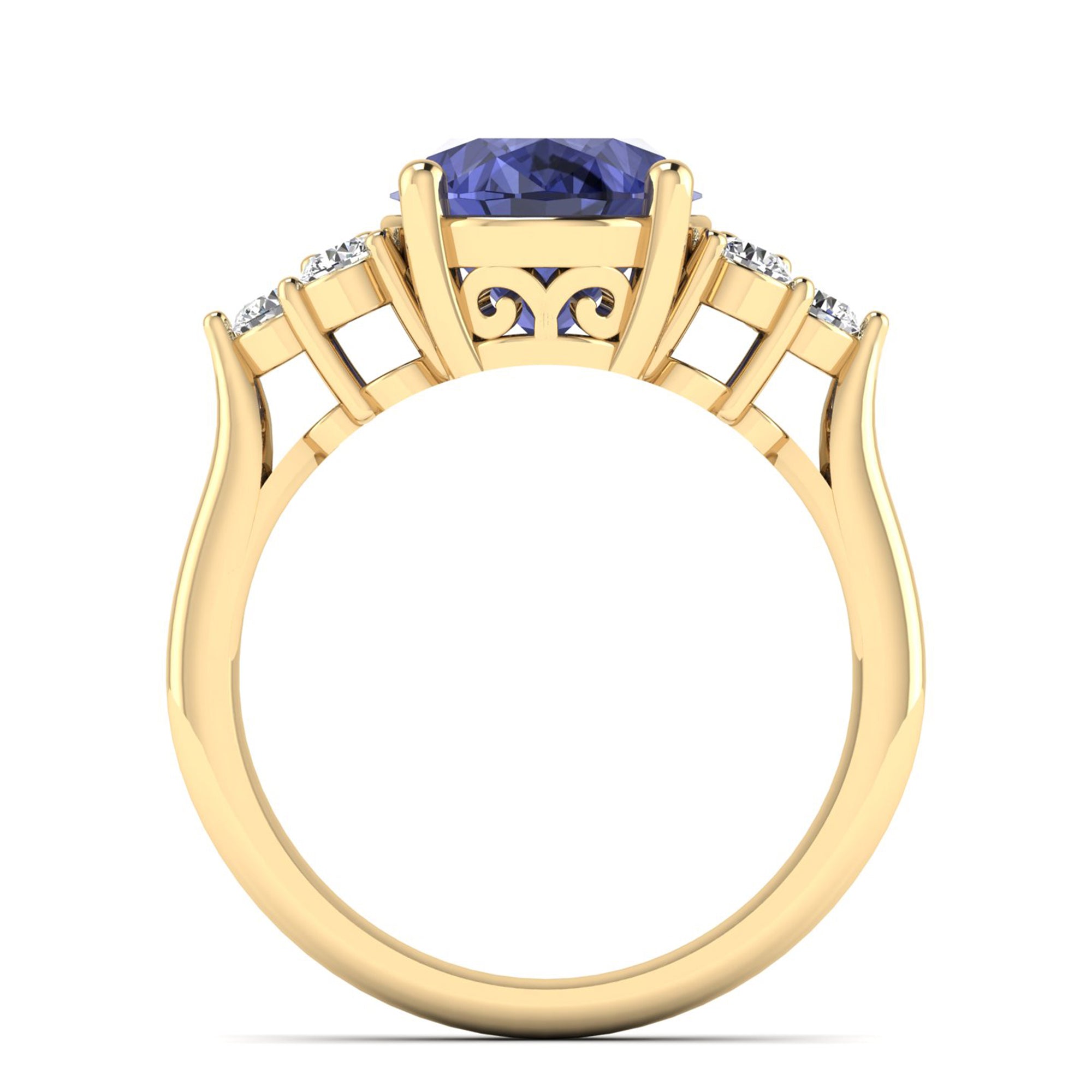 14K Yellow Gold