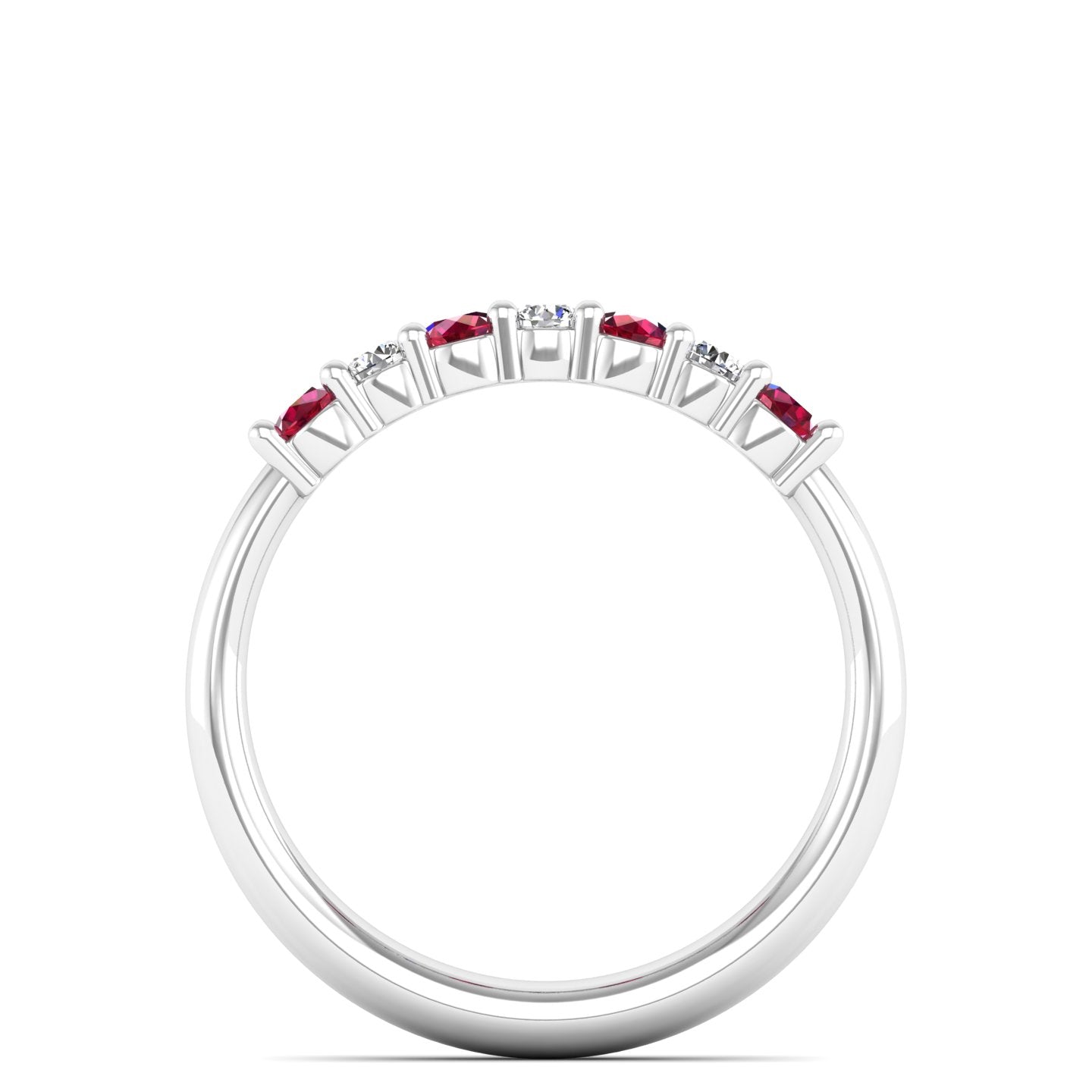 14K White Gold